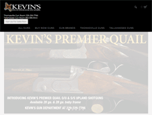 Tablet Screenshot of kevinsguns.com